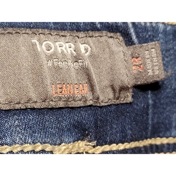 Torrid Super Soft High-Rise Denim Jegging Jeans Womens Size 2R(18-20) EUC - Picture 6 of 10